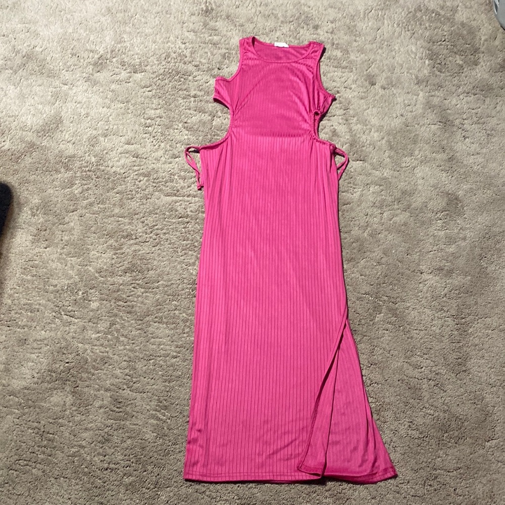 Pink Cover Up dress/ medium
